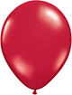 Globos de látex rojo rubí de 16″ (50 unidades)