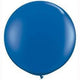 Globos de látex azul zafiro de 36″ (3′ esféricos) (2)