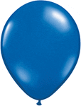 Qualatex Latex Sapphire Blue Jewel Tone 16″ Latex Balloons (50 count)