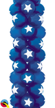 Sapphire Blue Star TopPrint 11″ Latex Balloons (50 count)