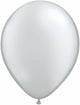 Globos Latex Plata 11″ (100)