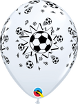 Balones de fútbol Globos de látex de 11″ (50 unidades)