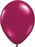 Qualatex Latex Sparkling Burgundy 11″ Latex Balloons (100)