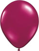 Globos de látex burdeos espumoso de 5″ (100 unidades)