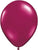 Qualatex Latex Sparkling Burgundy 9″ Latex Balloons (100)