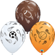 Sports Balls 11″ Latex Balloons (50)