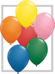 Standard Assortment 5″ Latex Balloons (100 count)