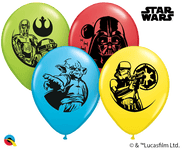 Qualatex Latex Star Wars Assortment 11″ Latex Balloons (25 count)