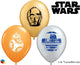 Globos de látex Star Wars Droids 5″ (100 unidades)