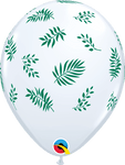 Qualatex Latex Tropical Greenery 11″ Latex Balloons (50)