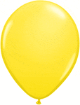 Qualatex Latex Yellow 11″ Latex Balloons (25 count)