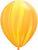 Qualatex Latex Yellow Orange Rainbow SuperAgate 11″ Latex Balloons (25)