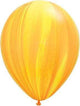 Globos de Látex de 11″ Amarillo Naranja Arco Iris SuperAgate (25)