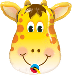 14" Jolly Giraffe Balloon (requires heat-sealing)