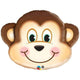 14" Mischievous Monkey Balloon (requires heat-sealing)