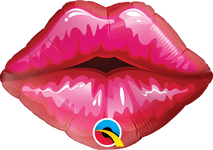 Qualatex Mylar & Foil 14in Big Kissey Lips Airfill 14″ Balloons