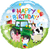 Qualatex Mylar & Foil 18" Round Birthday Barnyard Balloon