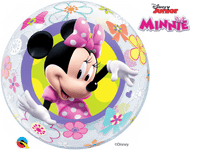 Qualatex Mylar & Foil 22" Disney Minnie Mouse Bow-Tique Bubble Balloon