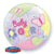 Qualatex Mylar & Foil Baby Girl Butterfly 22″ Bubble Balloon