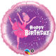 Cumpleaños Bailarina 18″ Globo