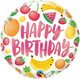 Cumpleaños Frutas Globo 18″