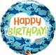 Birthday Fun Sharks 18″ Balloon