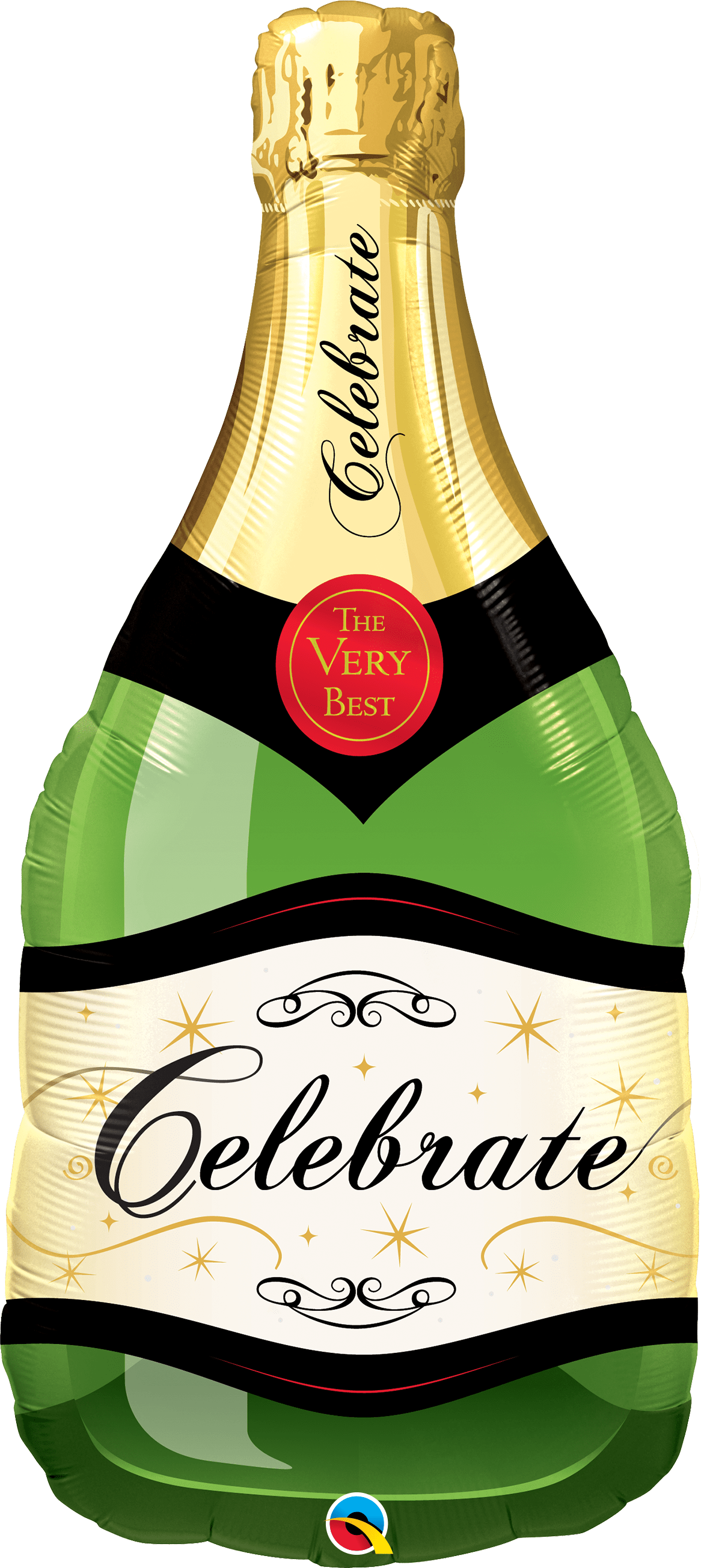 Champagne best sale bottle balloon