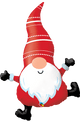 Christmas Gnome 42″ Balloon