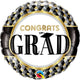 Congrats Grad Graduation 18″ Balloon