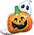 Qualatex Mylar & Foil Halloween Jack n' Ghost 33″ Balloon