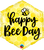 Qualatex Mylar & Foil Happy Bee Day 20″ Balloon