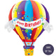 Happy Birthday Hot Air Balloon Giant 35" Balloon