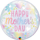 Globo Burbuja Pastel Feliz Día de la Madre 22″