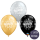 Happy New Year 11″ Latex Balloons - 50 Pack