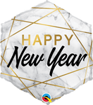 Qualatex Mylar & Foil Happy New Year 20″ Balloon