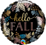 Qualatex Mylar & Foil Hello Fall 18″ Balloon