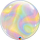Iridescent Swirls Bubble 22″ Balloon