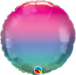 Qualatex Mylar & Foil Jewel Ombre 18″ Balloon