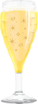 Jumbo Bubbly Champagne Flute 39″ Balloon