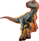 Jurassic World Raptor Dinosaur 38″ Balloon