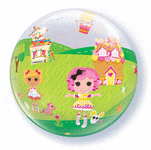 Qualatex Mylar & Foil Lalaloopsy Land 22″ Bubble Balloon