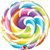 Qualatex Mylar & Foil Lollipop 9″ Balloon (requires heat-sealing)