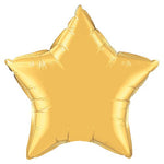 Qualatex Mylar & Foil Metallic Gold Star 36″ Balloon