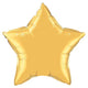 Metallic Gold Star 36″ Balloon
