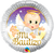 Qualatex Mylar & Foil Mi Bautizo Angel Baby 18″ Foil Balloon