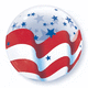 Patriotic Stars & Stripes 22” Bubbles Balloon