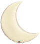 Pearl Ivory Crescent Moon 35″ Balloon
