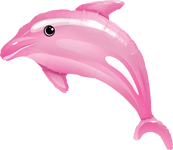 Pink 42″ Giant Delightful Dolphin Balloon