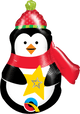 Precious Penguin Globo de 14″ (requiere termosellado)