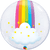 Qualatex Mylar & Foil Rainbow Clouds Deco Bubble 24″ Balloon